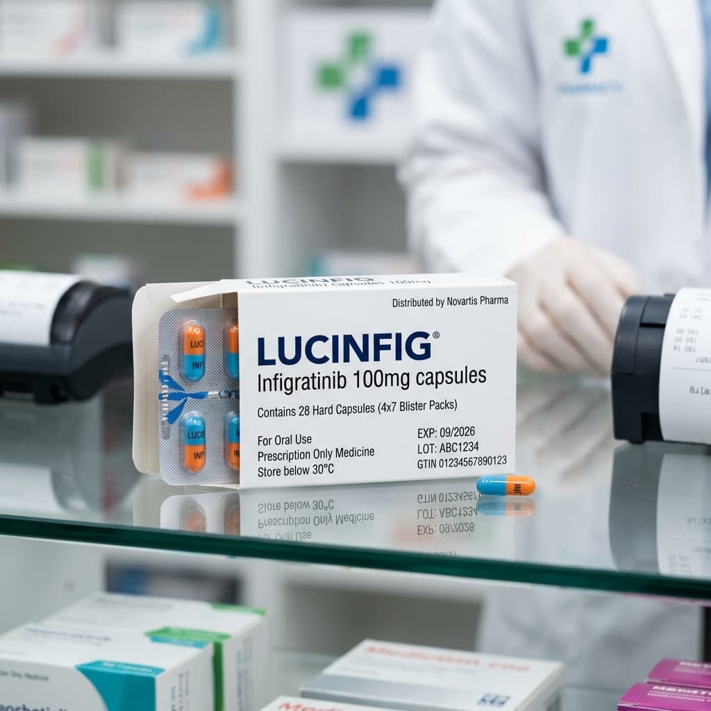 Lucinfig Infigratinib 100mg Sourcing FDA Regulations and Cholangiocarcinoma Care in USA 2026