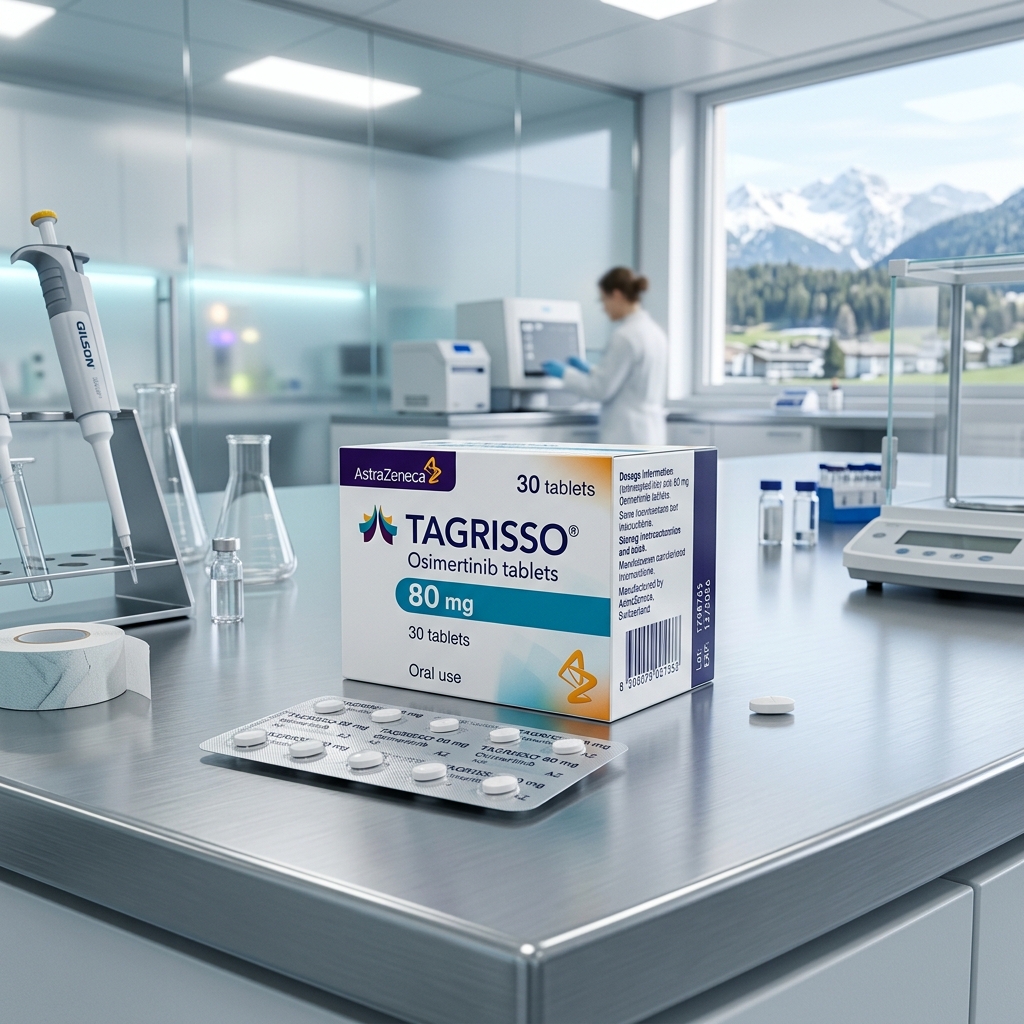 Tagrisso Osimertinib 80mg Sourcing Swissmedic Regulations and EGFR Mutated NSCLC Care in Switzerland 2026